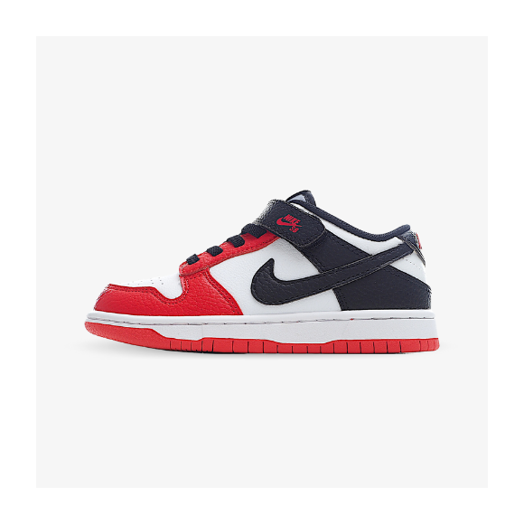 Nike Dunk Low Negras y rojas