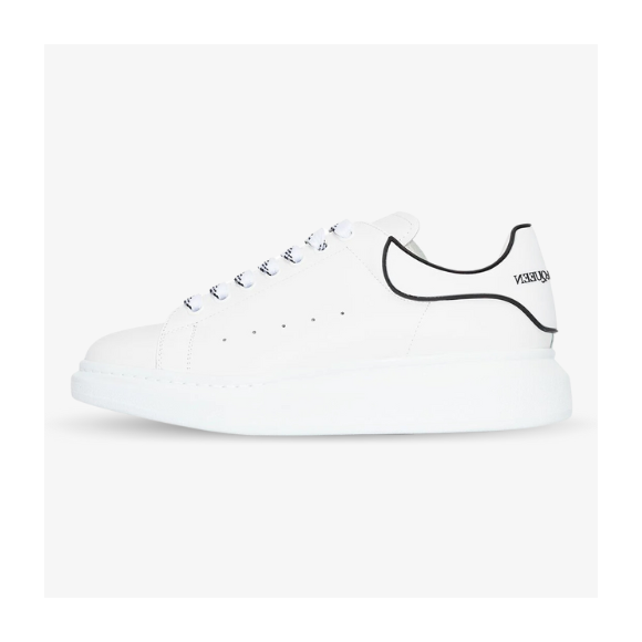 Alexander McQueen Blancas talón negro
