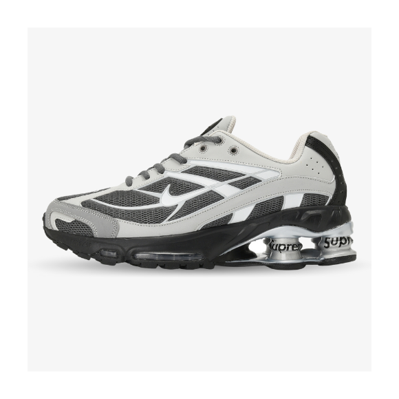 Nike Shox Ride 2 x Supreme "Blancas Grises y Negras"