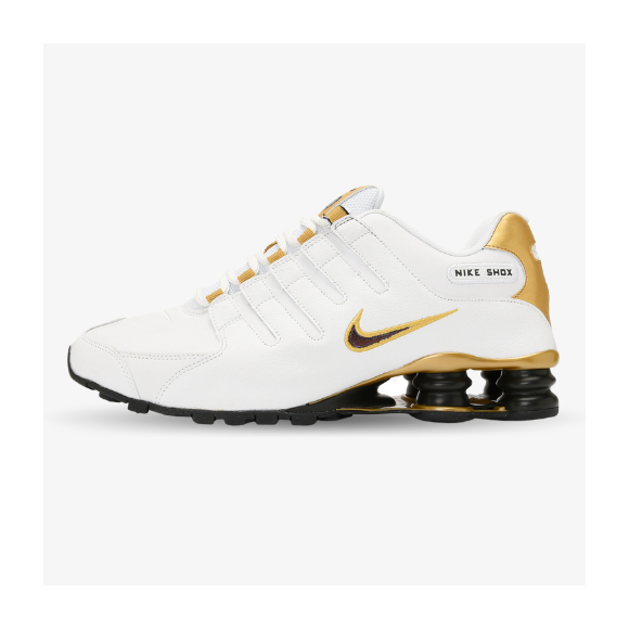 Nike Shox NZ "Blancas y Doradas"