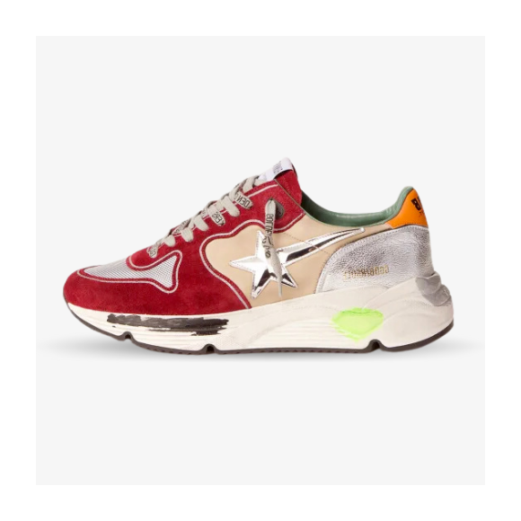Golden Goose Running Sole con Estrella 3D Gris