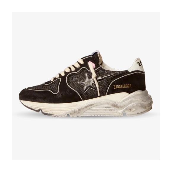 Golden Goose Running Sole Negras con suela Blanca