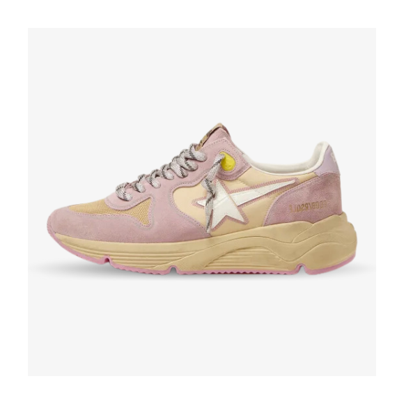 Golden Goose Running Sole Rosas con Estrella