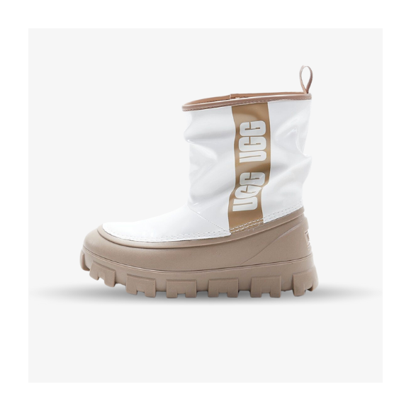 Botas UGG Classic Brellah Mini Blancas