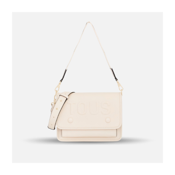 Bolso bandolera TOUS audree marfil la rue