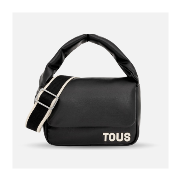Bolso bandolera TOUS carol soft negro