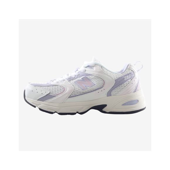 New Balance 530 Blancas y Lila Pastel