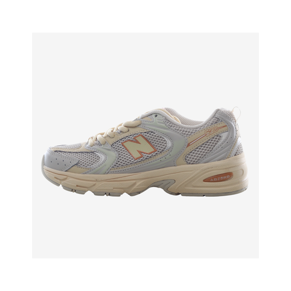 New Balance 530 Plateadas y Mostaza
