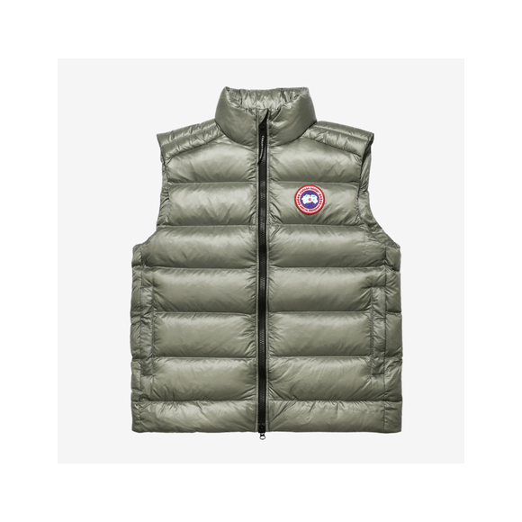 Chaleco Canada Goose Verde Metalizado