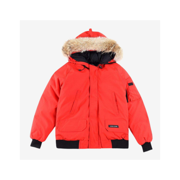 Chaqueta Canada Goose Roja con Capucha