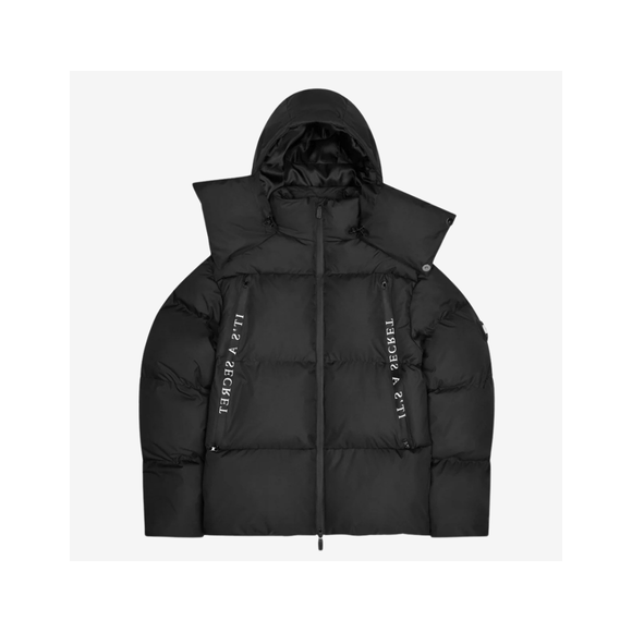 Chaqueta Trapstar Negra Grafiti Espalda