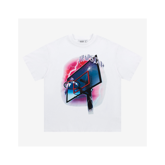 Camiseta Trapstar Blanca Canasta