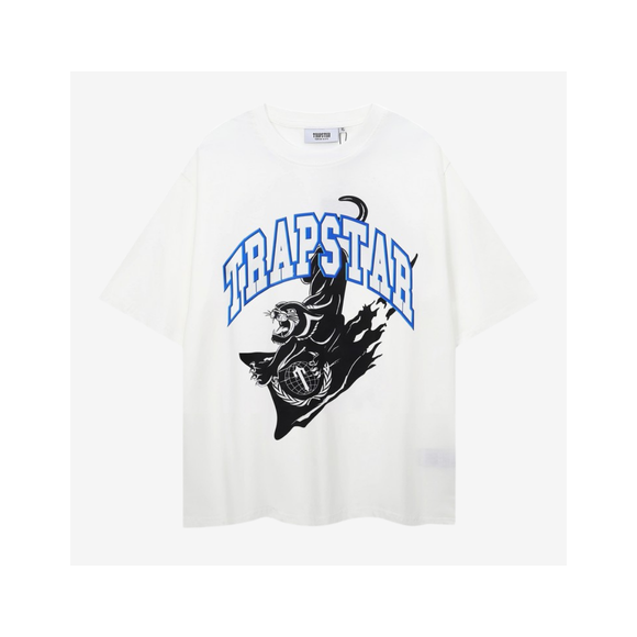 Camiseta Trapstar Blanca León