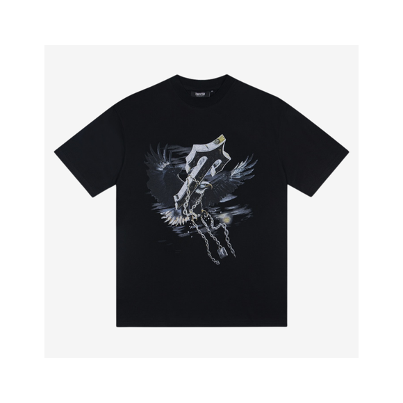 Camiseta Trapstar Negra Águila