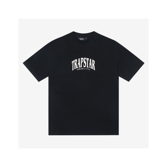 Camiseta Trapstar Negra Emblema Pecho