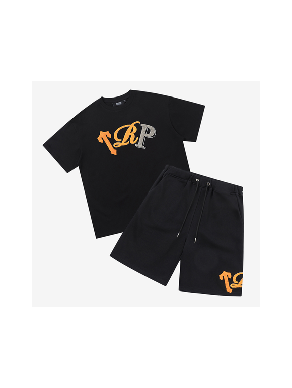 Conjunto Corto Trapstar Negro TRP