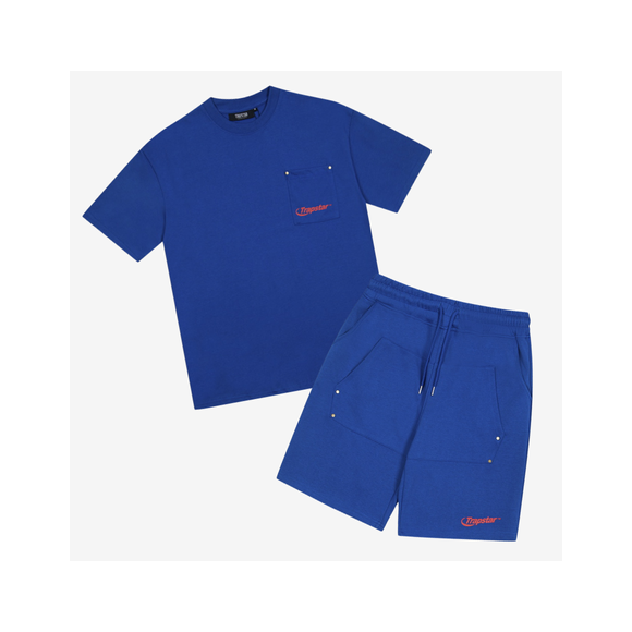 Conjunto Corto Trapstar Azul