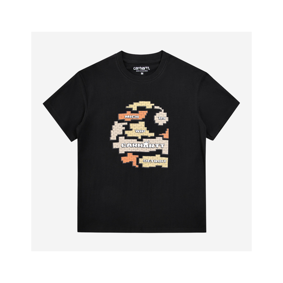 Camiseta Carhartt Negra Ladrillos