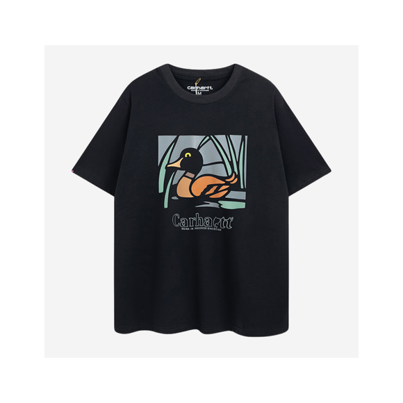 Camiseta Carhartt Negra Pato