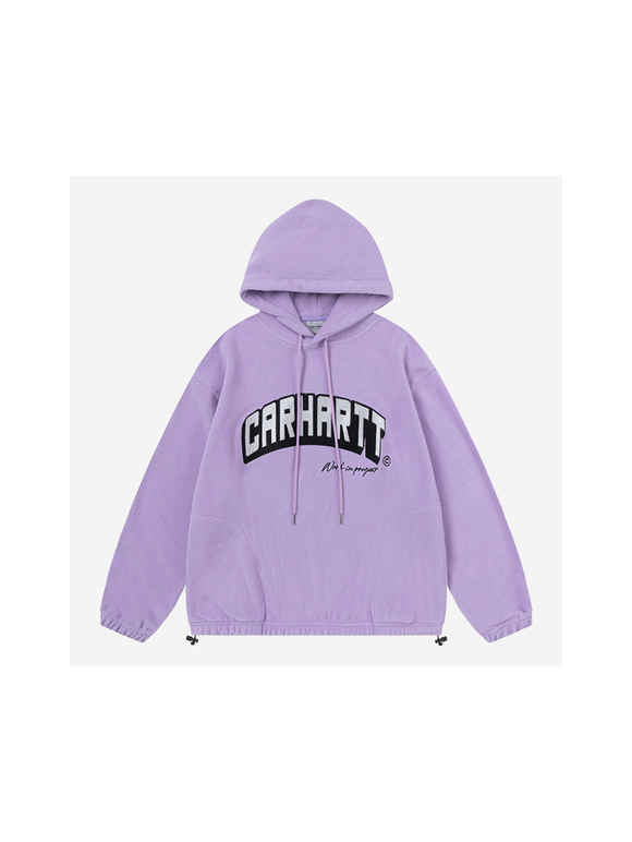 Sudadera Carharrt Lila Terciopelo