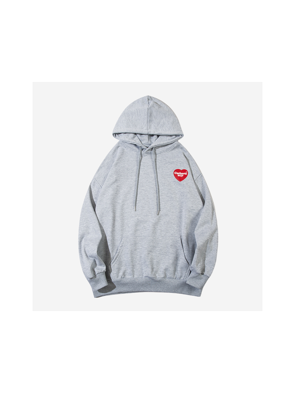 Sudadera Carharrt Gris WIP Corazón
