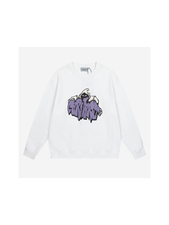 Sudadera Carharrt Blanca Fantasma