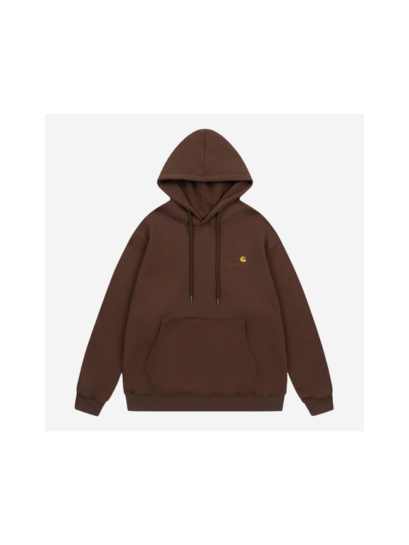 Sudadera Carharrt Marrón Básica