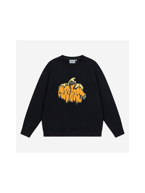 Sudadera Carharrt Negra Fantasma