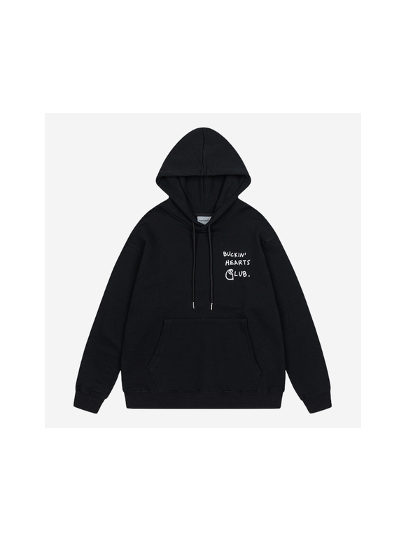 Sudadera Carharrt Negra Caballo