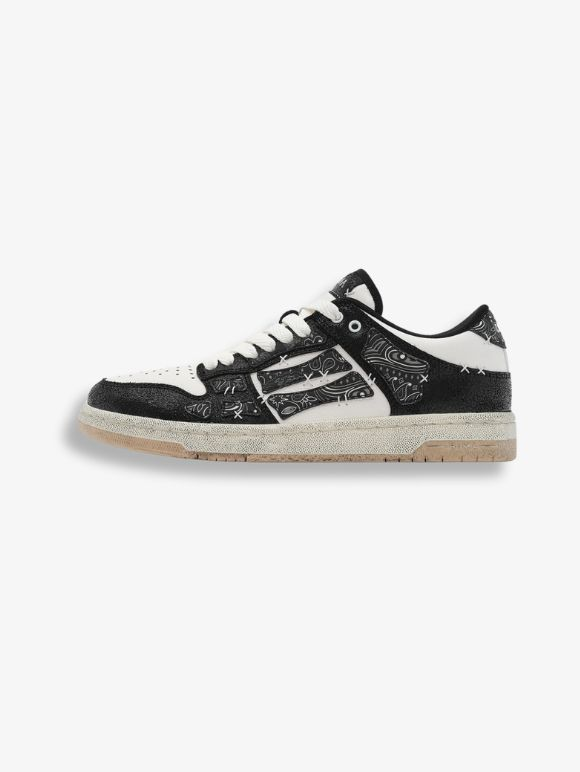 Amiri BANDANA SKEL TOP LOW Negras