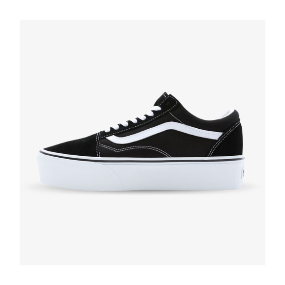 Vans Old Skool Plataforma bajas negras