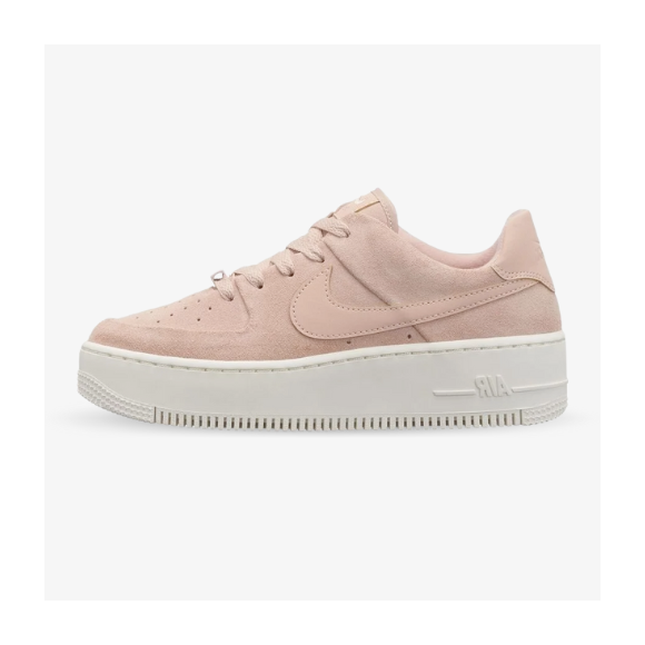Nike Air Force 1 plataforma rosas