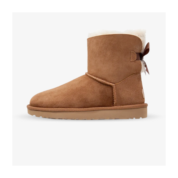 Botas UGG Mini Bailey Bow Marrones
