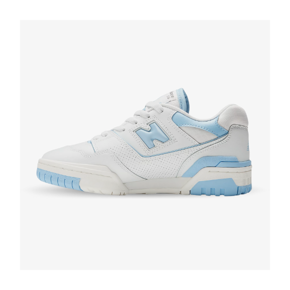 New Balance 550 blancas y azules