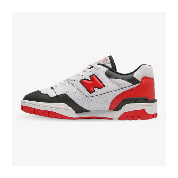 New Balance 550 negras y rojas