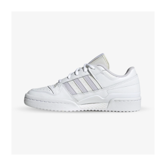 Adidas Forum Low clásicas blanco nube plateadas