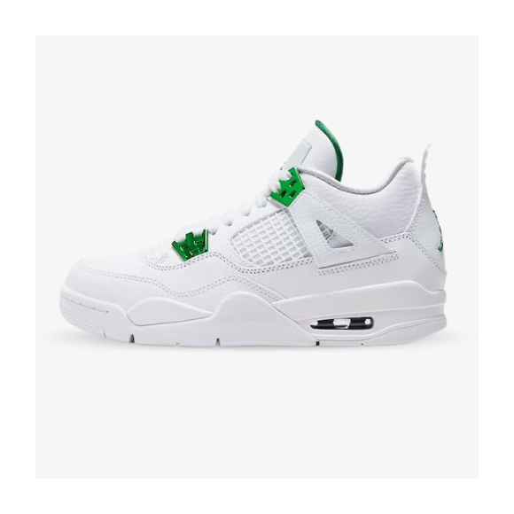 Air Jordan Retro 4 Metalic Green
