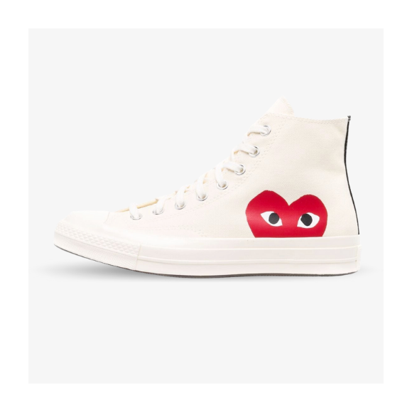 Converse Comme des Garçons altas beige