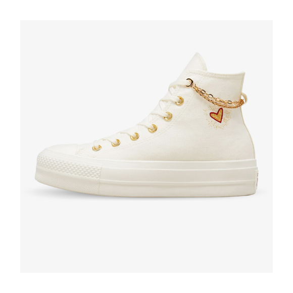 Converse All Star Altas con plataforma Valentines Day
