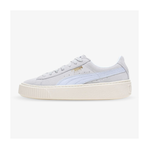 Puma Plataforma Suede Grises y Beige