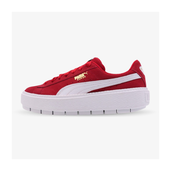 Puma Plataforma Suede Rojas