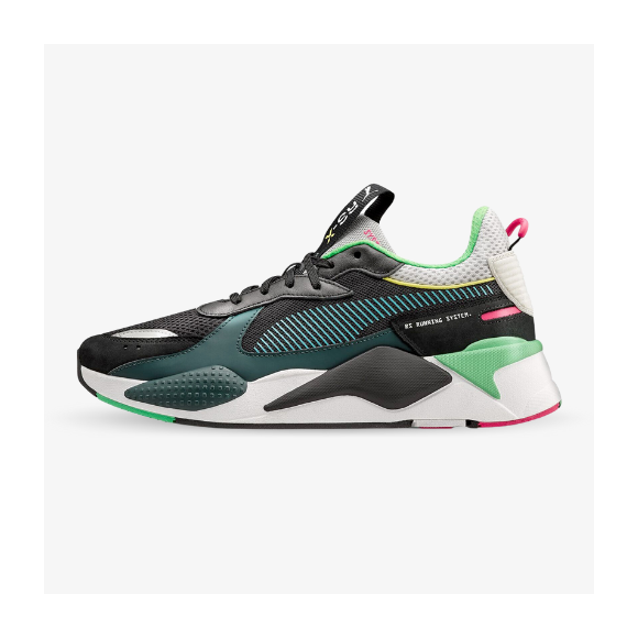 Puma RS-X Toys Negras y Verdes