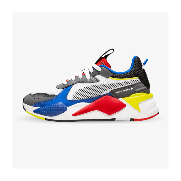 Puma RS-X Toys Blancas Azules Rojas Amarillas