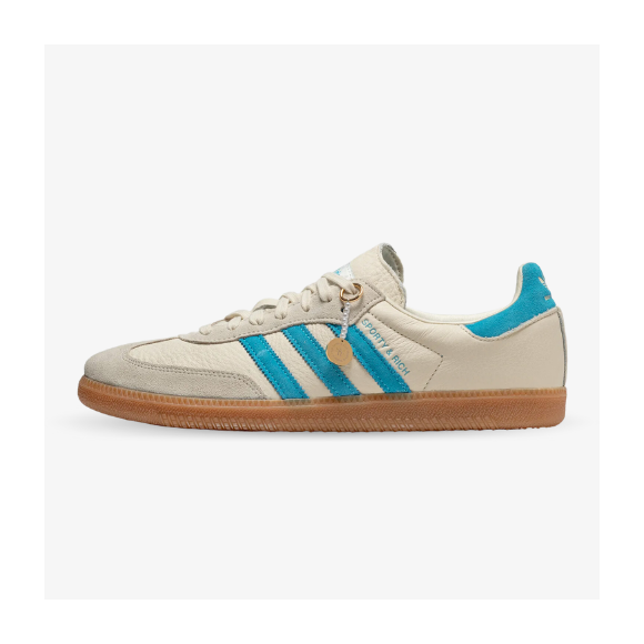 Adidas Samba x Sporty & Rich Beige y Azules