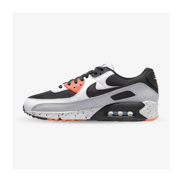 Nike Air Max 90 Grises Negras Blancas y Naranjas