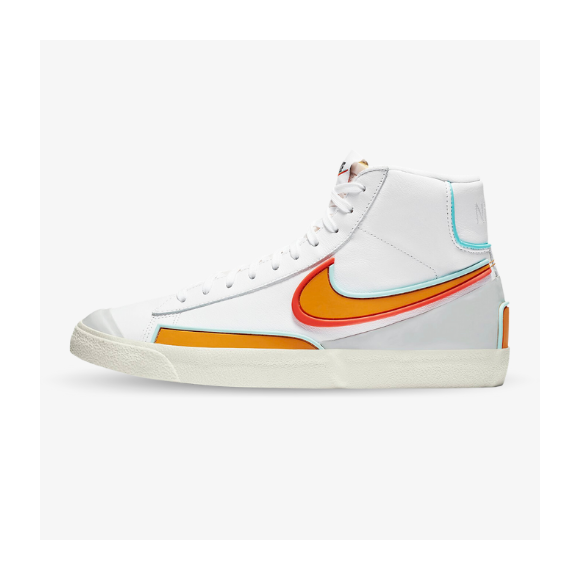 Nike Blazer Mid '77 Infinite Blancas y Naranjas
