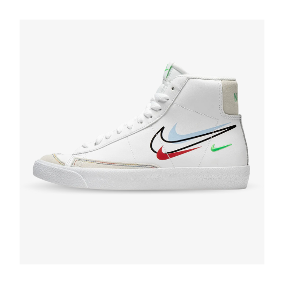 Nike Blazer Mid '77 Swoosh Pack Azul y Rojo