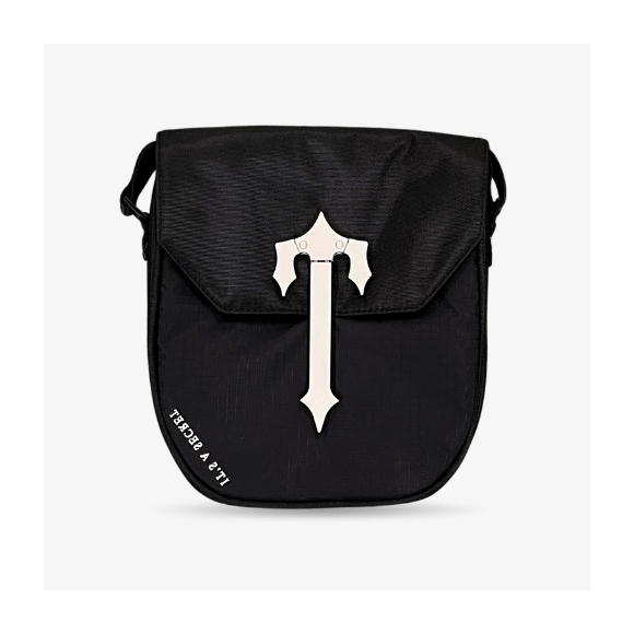 Bandolera Trapstar Cobra Negra y Plateada