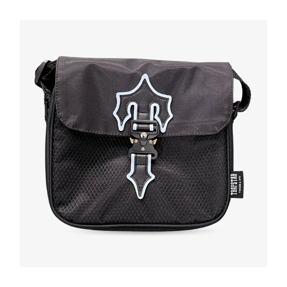 Bandolera Trapstar Cobra Negra Logo Azul