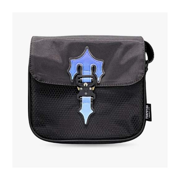 Bandolera Trapstar Cobra Negra Degradado Azul Fuerte
